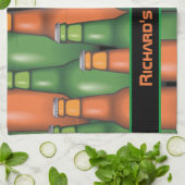 Linge De Cuisine Barre personnalisée de la bière Mancave (Plié)