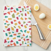Linge De Cuisine Barres - Couleurs 02 (Quart Plié)