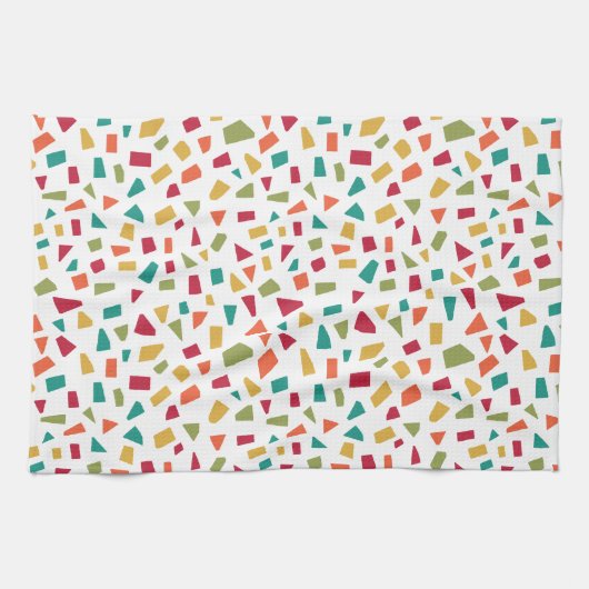 Linge De Cuisine Barres - Couleurs 02 (Horizontal)
