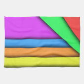 Linge De Cuisine Barres de couleur (Horizontal)