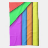 Linge De Cuisine Barres de couleur (Vertical)