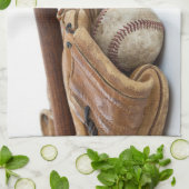 Linge De Cuisine Base-ball et bat (Plié)