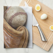 Linge De Cuisine Base-ball et bat (Quart Plié)