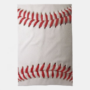 Linge De Cuisine Baseball et Softball Classiques Couture Rouge