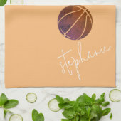 Linge De Cuisine Basket-ball du Personalized (Plié)