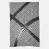 Linge De Cuisine Basket-ball noir et blanc (Vertical)