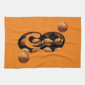 Linge De Cuisine Basket-Ball Numéro Trois, (Horizontal)