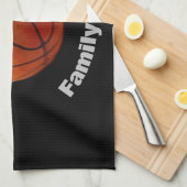 Linge De Cuisine Basket-ball Votre nom (Quart Plié)