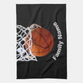 Linge De Cuisine Basket-ball Votre nom (Vertical)