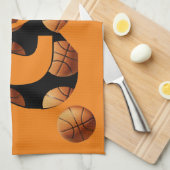 Linge De Cuisine Basket numéro deux, (Quart Plié)