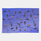 Linge De Cuisine Basketball Tirant Des Trous, (Horizontal)