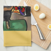 Linge De Cuisine Basset allemand (Quart Plié)