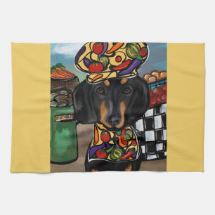 Linge De Cuisine Basset allemand