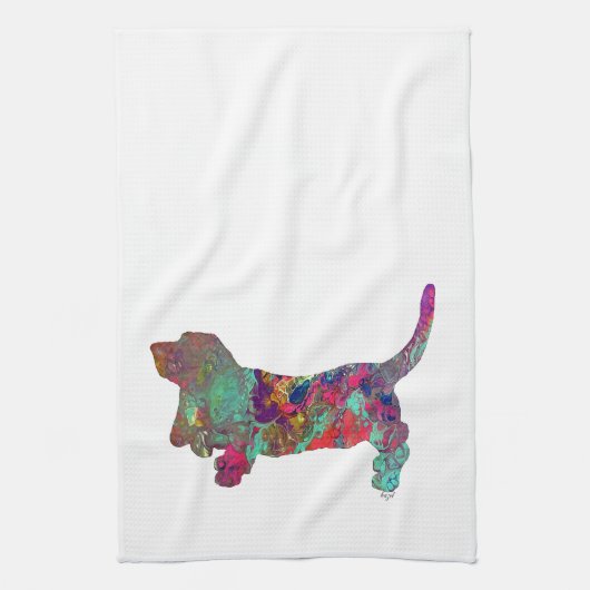 Linge De Cuisine Basset Hound, Basset Hound (Vertical)