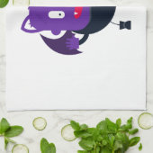 Linge De Cuisine Bat halloween         (Plié)