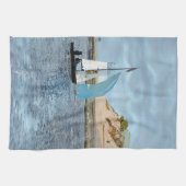 LINGE DE CUISINE BATEAU À VOILE (Horizontal)