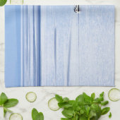 Linge De Cuisine Bateau à voile en mer, Nautique, ciel d'eau bleu (Plié)