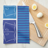 Linge De Cuisine Bateau de croisière (Quart Plié)