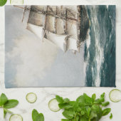 Linge De Cuisine Bateau de tondeuse Torrens (Plié)