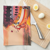 Linge De Cuisine Bateau effrayant (Quart Plié)