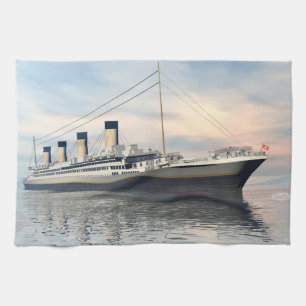 Linge De Cuisine Bateau titanique - 3D rendent