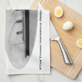 Linge De Cuisine Bateau titanique de fantôme (Quart Plié)