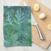 Linge De Cuisine Batik de tortues de mer (Quart Plié)