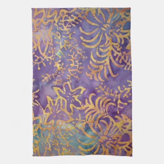 Linge De Cuisine Batik d'hiver (Vertical)