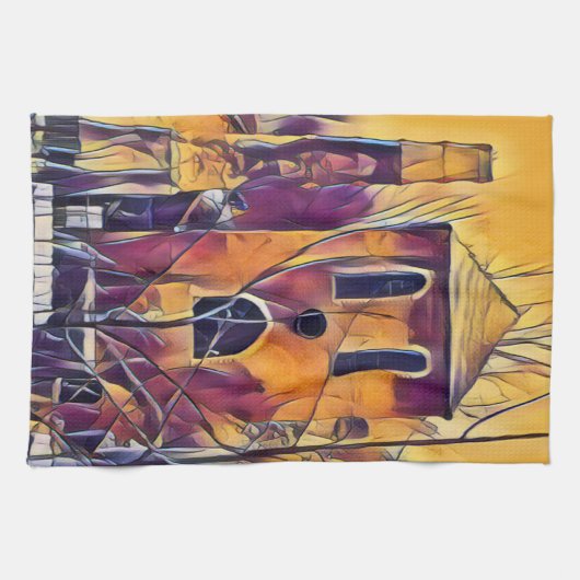 LINGE DE CUISINE BÂTIMENT D'ANGLETERRE VICTORIENNE (Horizontal)