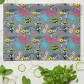 Linge De Cuisine Batman Et Robin Motif Action (Plié)
