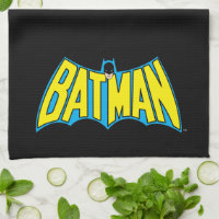 Batman | Logo Vintage bleu jaune