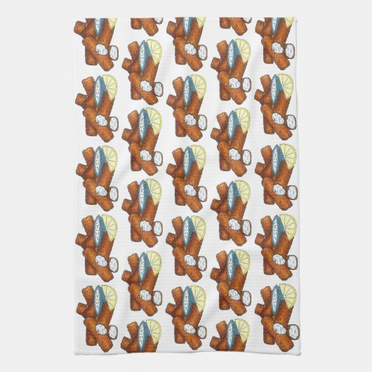 Linge De Cuisine Bâtonnets de poisson Bâtonnets de poisson Doigts d (Vertical)