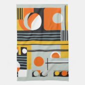 Linge De Cuisine Bauhaus Conception géométrique 01 Parfait Pour (Vertical)