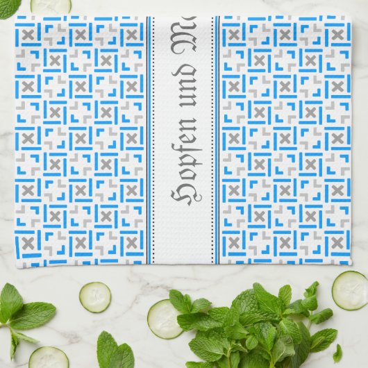 Linge De Cuisine Bayrische Muster (Plié)