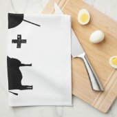 Linge De Cuisine BBQ = bonheur (Quart Plié)