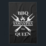 Linge De Cuisine BBQ Funny Barbecue personnalisé Queen Apron Cuttin<br><div class="desc">Funny BBBQ Grill Master Barbecue personnalisé Meilleur</div>