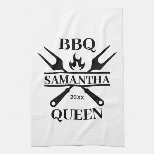 Linge De Cuisine BBQ Funny Barbecue personnalisé Queen Apron Cuttin