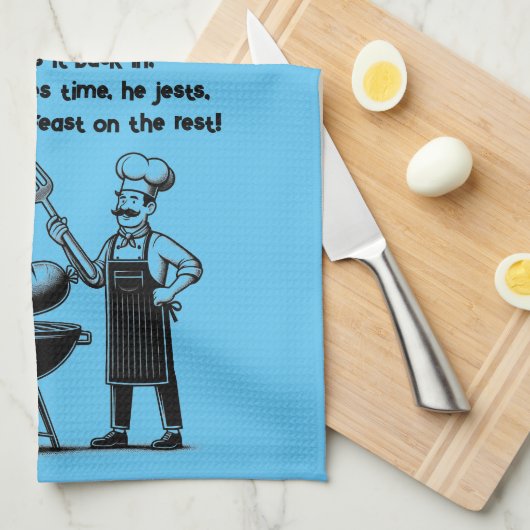 Linge De Cuisine BBQ Master (Quart Plié)