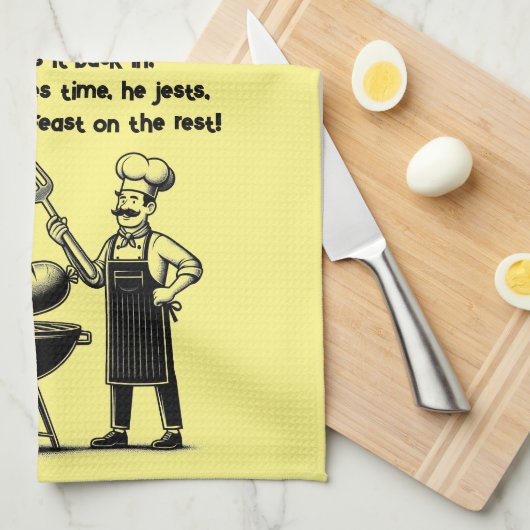 Linge De Cuisine BBQ Master (Quart Plié)