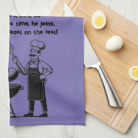 Linge De Cuisine BBQ Master (Quart Plié)