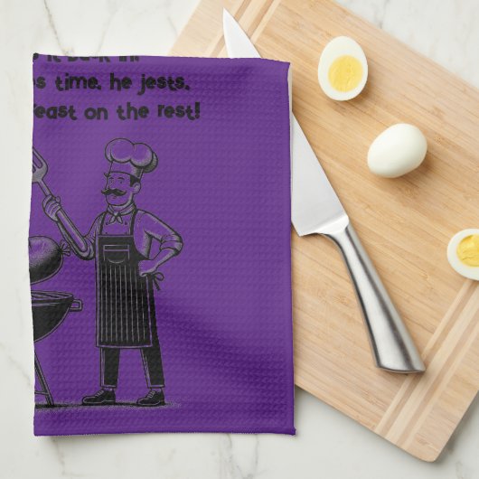 Linge De Cuisine BBQ Master (Quart Plié)