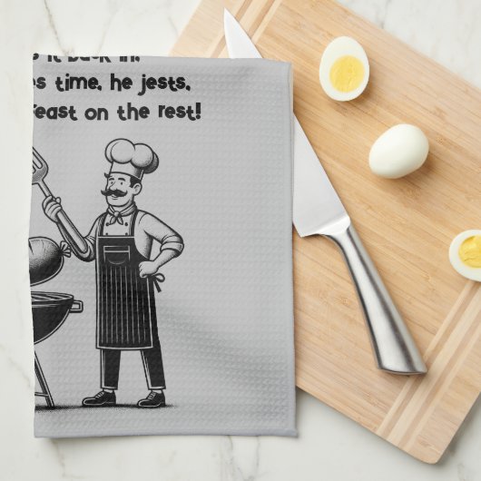 Linge De Cuisine BBQ Master (Quart Plié)