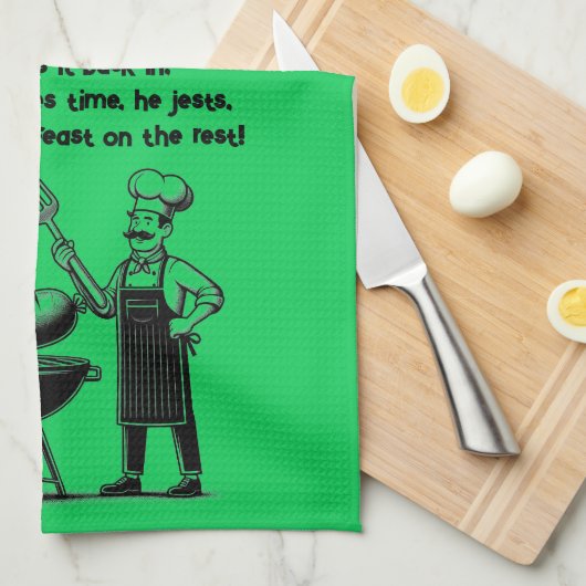 Linge De Cuisine BBQ Master (Quart Plié)