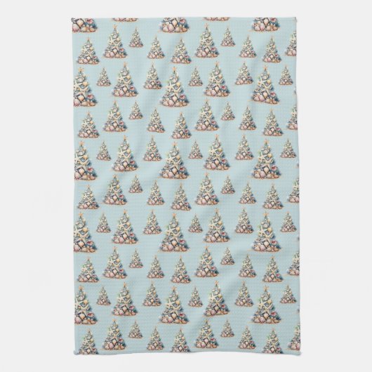 Linge De Cuisine Beach Christmas (Vertical)