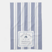 Linge De Cuisine Beach House Blue Stripes Coastal Farmhouse (Vertical)