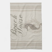 Linge De Cuisine Beach House Seahorse Seashore (Vertical)