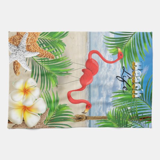 Linge De Cuisine Beach Life (Horizontal)