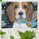 Linge De Cuisine Beagle (Plié)