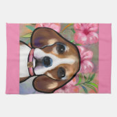 Linge De Cuisine Beagle (Horizontal)