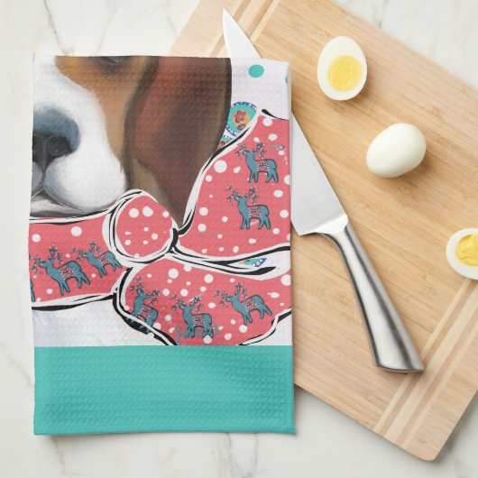 Linge De Cuisine Beagle (Quart Plié)